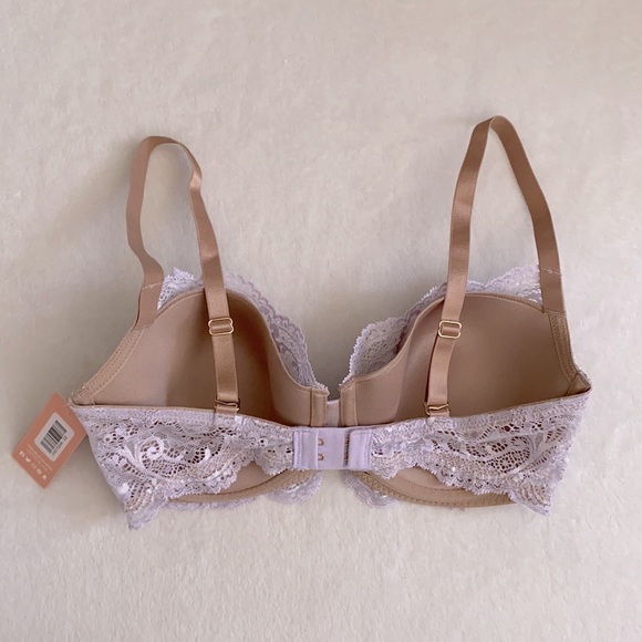 {NWT} ThirdLove | 24/7 Lace Balconette Underwire Bra Purple (32DD/32E) - Picture 8 of 16